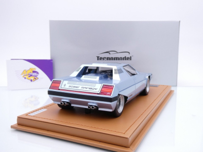 Preview: Tecnomodel TM18-180B # Ferrari 308 GT Rainbow by Bertone Baujahr 1976 " hellblau-metallic " 1:18