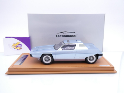 Preview: Tecnomodel TM18-180B # Ferrari 308 GT Rainbow by Bertone Baujahr 1976 " hellblau-metallic " 1:18
