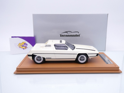 Preview: Tecnomodel TM18-180A # Ferrari 308 GT Rainbow by Bertone Baujahr 1976 " weißmetallic " 1:18