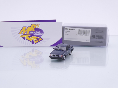 Minichamps 870171404 # Volvo 240 GL Limousine Baujahr 1986 " dunkelblau " 1:87