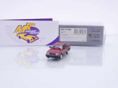 Minichamps 870171402 # Volvo 240 GL Limousine Baujahr 1986 " dunkelrot " 1:87