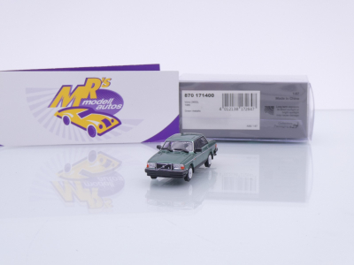 Minichamps 870171400 # Volvo 240 GL Limousine Baujahr 1986 " dunkelgrün " 1:87