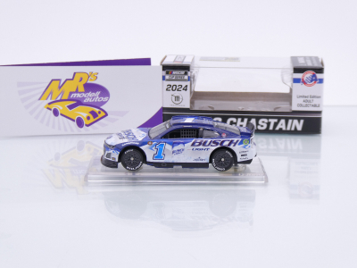 Preview: Lionel Racing CX12465BLDRZ # Chevrolet Camaro ZL1 NASCAR 2024 " Ross Chastain - Busch Light Throwback " Chrom Startnummer " " 1:64