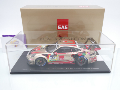 Spark 25EAEMMK1881 # Porsche Porsche 911 GT3 Cup Class " Team Black Falcon " 1:18