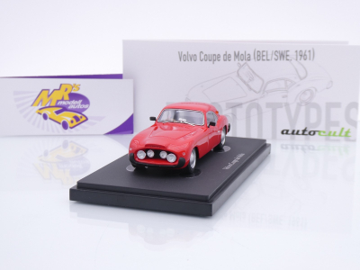 Autocult 06064 # Volvo Coupe de Mola Baujahr 1961 " rot " 1:43