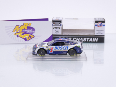 Preview: Lionel Racing CX12465BBDRZ # Chevrolet Camaro ZL1 NASCAR 2024 " Ross Chastain - Busch Beer Retro " Chrom Startnummer " " 1:64