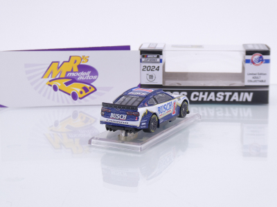 Preview: Lionel Racing CX12465BBDRZ # Chevrolet Camaro ZL1 NASCAR 2024 " Ross Chastain - Busch Beer Retro " Chrom Startnummer " " 1:64