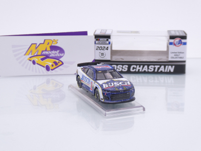 Preview: Lionel Racing CX12465BBDRZ # Chevrolet Camaro ZL1 NASCAR 2024 " Ross Chastain - Busch Beer Retro " Chrom Startnummer " " 1:64