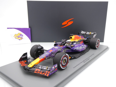 Spark 18S972 # Red Bull RB19 F1 #1 Winner Las Vegas GP 2023 " Max Verstappen " 1:18