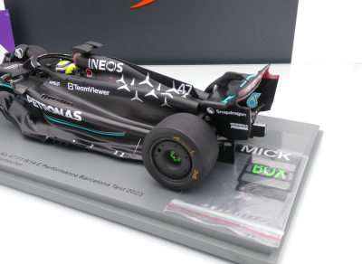 Preview: Spark 18S908 # Mercedes-AMG W14 F1 #47 Barcelona Test 2023 " Mick Schumacher " 1:18