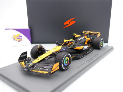 Spark 18S986 # McLaren MCL38 F1 #4 Winner Miami GP 2024 " Lando Norris " 1:18
