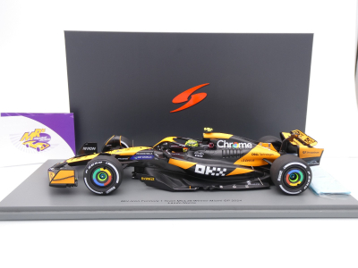 Preview: Spark 18S986 # McLaren MCL38 F1 #4 Winner Miami GP 2024 " Lando Norris " 1:18
