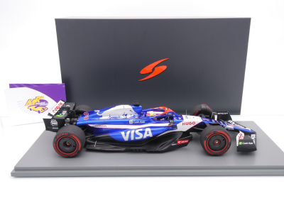 Preview: Spark 18S984 # Visa Cash App RB VCARB 01 F1 #3 Bahrain GP 2024 " Daniel Ricciardo " 1:18