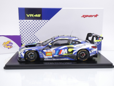 Preview: Spark 18S669 # BMW M4 GT3 #46 24h Le Mans 2024 " Team WRT - Valentino Rossi " 1:18