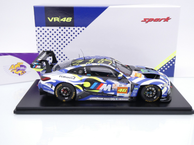 Preview: Spark 18S669 # BMW M4 GT3 #46 24h Le Mans 2024 " Team WRT - Valentino Rossi " 1:18