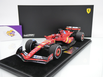Look Smart LS18F1063 # Ferrari SF-24 F1 #16 Winner Monaco GP 2024 " Charles Leclerc " 1:18