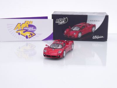 BBR Models BBRDIE6431 # Pagani Utopia Baujahr 2023 " Dubai Red Metallic " 1:64