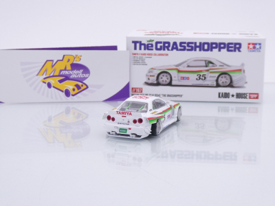 Preview: TSM MINI GT KHMG167 # Nissan Skyline GT-R (R34) " Kaido House x Tamiya The Grasshopper V1 " 1:64