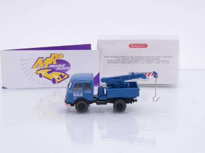Preview: Wiking 0634 10 # Mercedes-Benz Pullman Abschleppwagen Baujahr 1960-63 " MB Service " 1:87