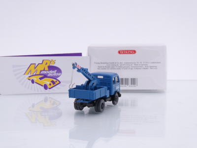 Preview: Wiking 0634 10 # Mercedes-Benz Pullman Abschleppwagen Baujahr 1960-63 " MB Service " 1:87