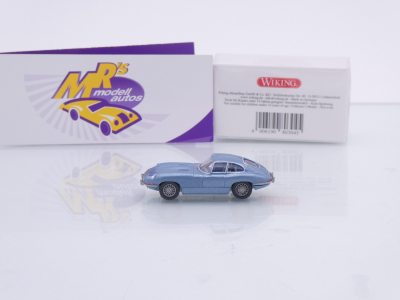 Preview: Wiking 0803 04 # Jaguar E-Type Coupe Baujahr 1961-75 " blaumetallic " 1:87