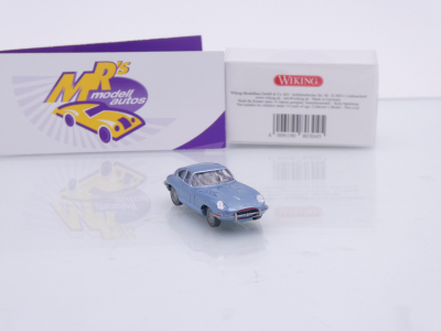 Preview: Wiking 0803 04 # Jaguar E-Type Coupe Baujahr 1961-75 " blaumetallic " 1:87