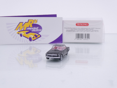 Wiking 0834 32 # Mercedes-Benz 250 SL Pagode Coupe Baujahr 1963-71 " schwarz " 1:87