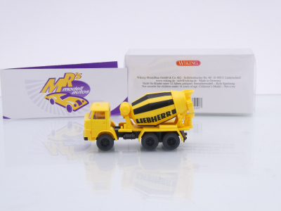 Preview: Wiking 0682 10 # Henschel HS 14/16 Betonmischer Baujahr 1965-67 " Liebherr " 1:87