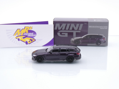 Preview: TSM MINI GT MGT00896-L # BMW M3 G81 Touring 2022 LHD " Daytona Violet " 1:64