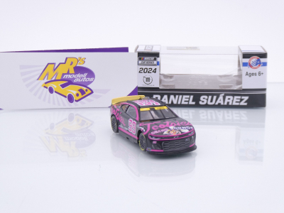 Preview: Lionel Racing C992465TOPDZ # Chevrolet Camaro NASCAR 2024 " Daniel Suarez - Tootsies Pink " 1:64