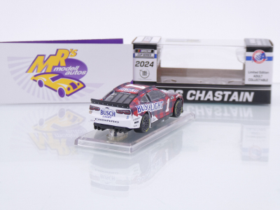 Preview: Lionel Racing CX12465BLLRZ # Chevrolet Camaro ZL1 NASCAR 2024 " Ross Chastain - Busch Light Flannel " 1:64