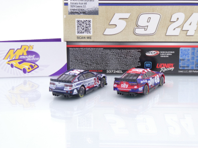 Lionel Racing FXX2465SALHMS # Chevrolet Camro NASCAR 2024 " Hendrick - Salutes 4 Car Set " " 1:64
