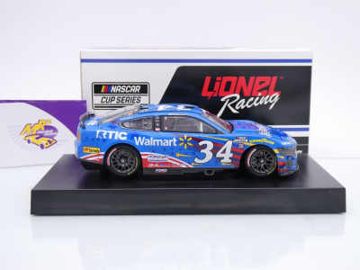 Preview: Lionel Racing C342423SALMM # Ford Mustang NASCAR 2024 " Michael McDowell - Walmart + RTIC Coolers Salutes " 1:24