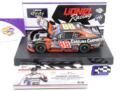 Preview: Lionel Racing W882423CCPZIV # Chevrolet Camaro NASCAR Xfinity 2024 " Connor Zilisch - Carolina Carports Watkins Glen Win " 1:24