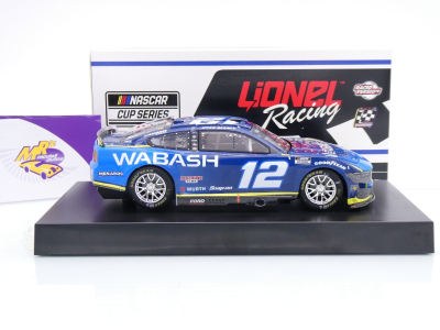 Preview: Lionel Racing W122423WABRBP # Ford Mustang NASCAR 2024 " Ryan Blaney - Wabash Pocono Win " 1:24