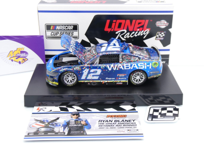 Preview: Lionel Racing W122423WABRBP # Ford Mustang NASCAR 2024 " Ryan Blaney - Wabash Pocono Win " 1:24