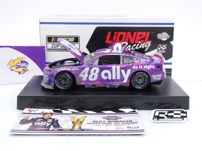 Lionel Racing W482423ALYALCS # Chevrolet Camaro NASCAR 2024 " Alex Bowman - Ally Chicago Win " 1:24