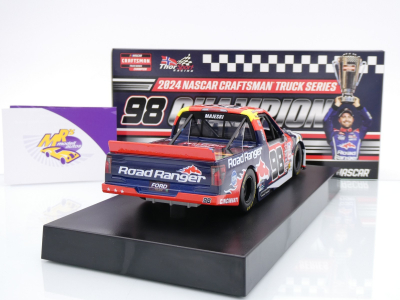 Preview: Lionel Racing T982424RDRTMCHA # Ford F-150 NASCAR " Ty Majeski - Road Ranger 2024 Truck Champion " 1:24