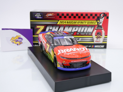 Lionel Racing NX72423BRAAGCHA # Chevrolet Camaro NASCAR " Justin Allgaier - Brandt 2024 Xfinity Champion " 1:24