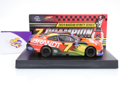 Preview: Lionel Racing NX72423BRAAGCHAA # Chevrolet Camaro NASCAR " Justin Allgaier - Brandt 2024 Xfinity Champion " 1:24 mit Autogramm
