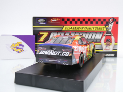 Preview: Lionel Racing NX72423BRAAGCHAA # Chevrolet Camaro NASCAR " Justin Allgaier - Brandt 2024 Xfinity Champion " 1:24 mit Autogramm