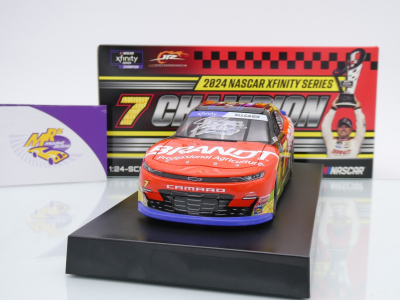 Lionel Racing NX72423BRAAGCHAA # Chevrolet Camaro NASCAR " Justin Allgaier - Brandt 2024 Xfinity Champion " 1:24 mit Autogramm