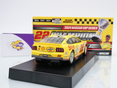Preview: Lionel Racing C222423SHPJLCHA # Ford Mustang NASCAR " Joey Loagano - Shell / Pennzoil 2024 Cup Champion " 1:24