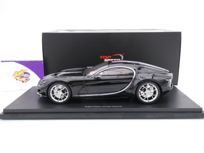 Preview: Top Speed TS0456 # Bugatti Atlantic Concept Nocturne Baujahr 2015 " schwarz " 1:18