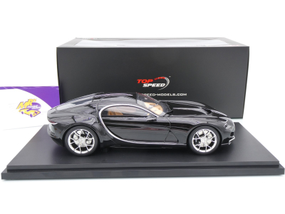 Preview: Top Speed TS0456 # Bugatti Atlantic Concept Nocturne Baujahr 2015 " schwarz " 1:18
