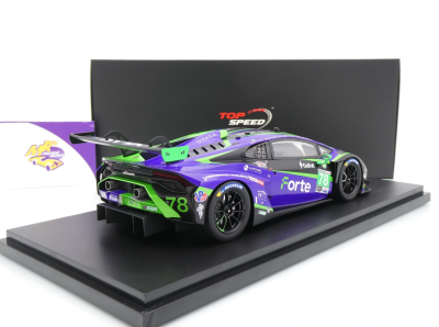 Preview: Top Speed TS0578 # Lamborghini Huracan GT3 Evo2 #78 24h Daytona 2024 " Forte Racing " 1:18