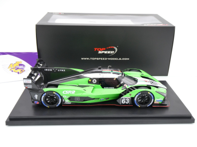 Preview: Top Speed TS0584 # Lamborghini SC63 Hypercar GTP #63 12h Sebring 2024 " Iron Lynx " 1:18
