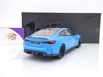 Preview: GT Spirit GT511 # BMW M4 CS (G82) Baujahr 2024 " Rivierablau " 1:18