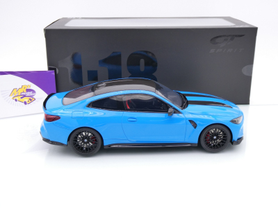 Preview: GT Spirit GT511 # BMW M4 CS (G82) Baujahr 2024 " Rivierablau " 1:18