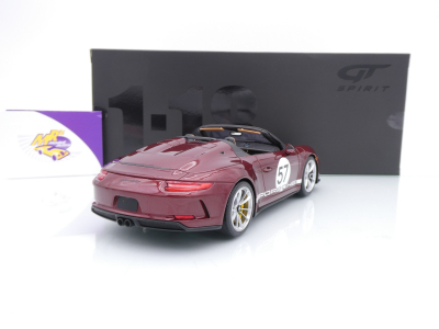 Preview: GT Spirit GT929 # Porsche 911 (991.2) Speedster #57 Baujahr 2019 " Heritage Edition " 1:18
